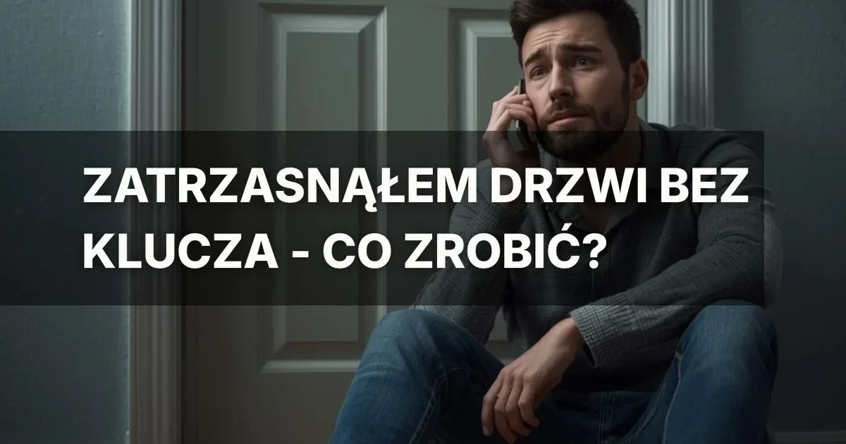 Zatrzasnąłem Drzwi bez Klucza — Co Zrobić? [Poradnik Krok po Kroku]